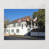 Carte Postale maison la plus ancienne st augustine florida (Devant)