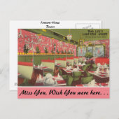 Carte Postale Maison lanterne du Massachusetts, Boston (Devant / Derrière)