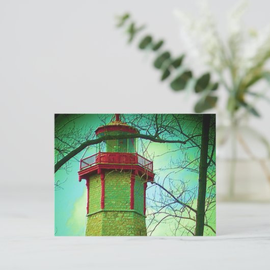 Carte Postale Maison LUMINEUSE la plus ancienne à Toronto Centre (Debout devant)