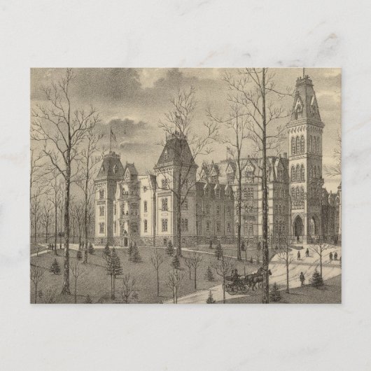 Carte Postale Maison nationale des soldats, comté de Milwaukee (Devant)