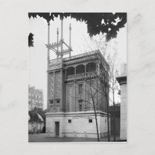 Carte Postale Maison phénicienne, Exposition universelle, Paris