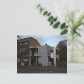 Carte Postale Maison Rietveld Schröder, Utrecht (Debout devant)