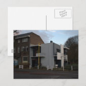 Carte Postale Maison Rietveld Schröder, Utrecht (Devant / Derrière)