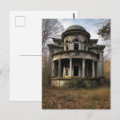 Carte Postale Maison rurale abandonnée (Devant / Derrière)