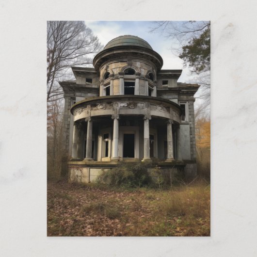 Carte Postale Maison rurale abandonnée (Devant)