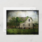 Carte Postale Maison rurale abandonnée du Missouri (Devant / Derrière)