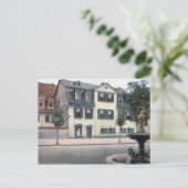 Carte Postale Maison Schiller (Debout devant)