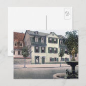 Carte Postale Maison Schiller (Devant / Derrière)