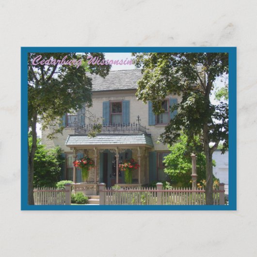 Carte Postale Maison Schroeder (Devant)