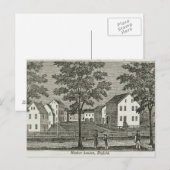 Carte Postale Maison Shaker à Enfield (Devant / Derrière)