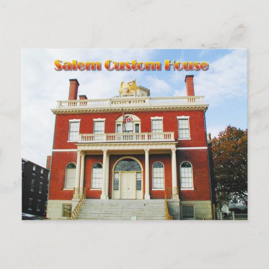Carte Postale Maison Sur Mesure, Salem, Massachusetts (Devant)