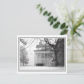 Carte Postale Maison Vanderbilt En Hiver (Debout devant)