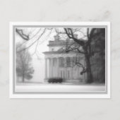 Carte Postale Maison Vanderbilt En Hiver (Devant)