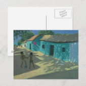 Carte Postale Maison verte Inde (Devant / Derrière)