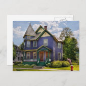 Carte Postale Maison - Victorian - Maison des vieilles dames (Devant / Derrière)