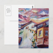 Carte Postale Maison virtuelle (Devant / Derrière)