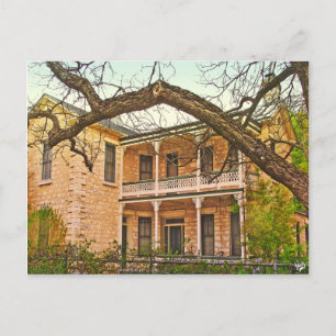Carte Postale Maison William Bierschwale, Fredericksburg, TX