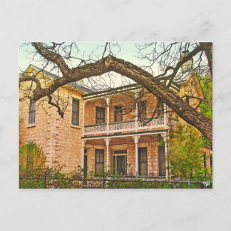 Carte Postale Maison William Bierschwale, Fredericksburg, TX
