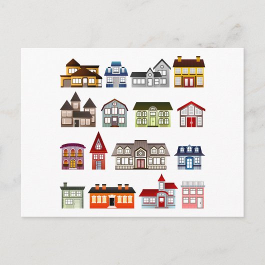 Carte Postale maisons-157869 maisons habitations architecture b (Devant)