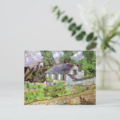Carte Postale Maisons à Auvers par Vincent van Gogh (Debout devant)