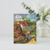 Carte Postale Maisons à Auvers par Vincent van Gogh (Debout devant)