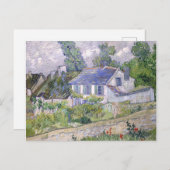 Carte Postale Maisons à Auvers Vincent van Gogh (Devant / Derrière)