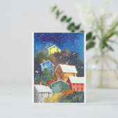 Carte Postale Maisons à flanc de neige (Debout devant)