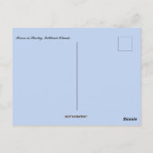 Carte Postale Maisons à Stanley Îles Falkland (Dos)