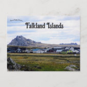 Carte Postale Maisons à Stanley Îles Falkland (Devant)