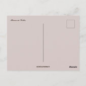 Carte Postale Maisons au pays de Galles (Dos)