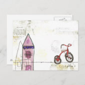 Carte Postale Maisons brisées (Devant / Derrière)