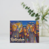 Carte Postale Maisons Cubes Pays-Bas (Debout devant)