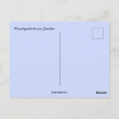 Carte Postale Maisons de campagne en Zambie (Dos)