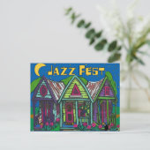 Carte Postale Maisons de Fêtes de Jazz (Debout devant)