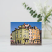 Carte Postale Maisons de la vieille ville à Varsovie (Debout devant)