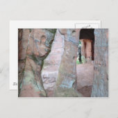 Carte Postale Maisons de roches Kinver Edge (Devant / Derrière)