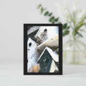 Carte Postale Maisons d'oiseaux (Debout devant)