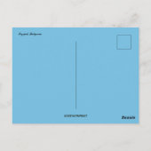 Carte Postale Maisons et fleurs en Sozopol Bulgarie (Dos)