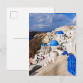 Carte Postale Maisons grecques traditionnelles (Devant / Derrière)