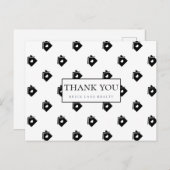 Carte Postale Maisons Immobilières Merci (Devant / Derrière)