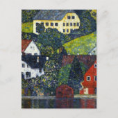 Carte Postale Maisons Klimt à Unterach am Attersee Paysage (Devant)