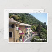 Carte Postale maisons portofino (Devant / Derrière)