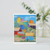 Carte Postale Maisons Rainbow Hillside (Debout devant)