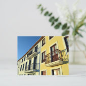 Carte Postale Maisons traditionnelles : Angra do Heroismo, Açore (Debout devant)