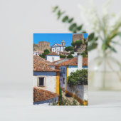 Carte Postale Maisons traditionnelles aux toits rouges | Portuga (Debout devant)
