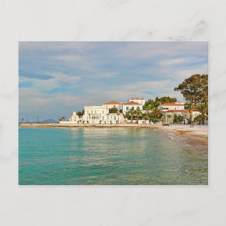 Carte Postale Maisons traditionnelles dans la ville de Spetses î