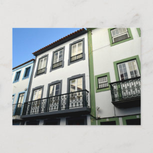 Carte Postale Maisons Traditionnelles: Terceira, Açores