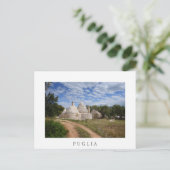 Carte Postale Maisons Trulli dans les Pouilles/Pouilles (Debout devant)