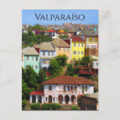 Carte Postale maisons valparaíso (Devant)