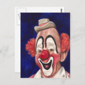 Carte Postale Maître Clown Lou Jacobs (Devant / Derrière)